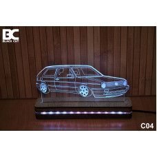3D Lampa Car C04
